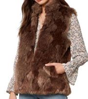 BB Dakota Fur What It’s Worth Faux Fur Vest