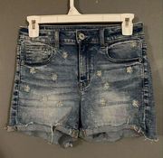 American Eagle High Rise Shorties Size 4