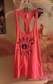 Auburn Tigers Pink Tank Top Size L