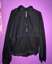 Black Windbreaker