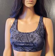 Marbke Gray Black Sports Bra Sz Medium