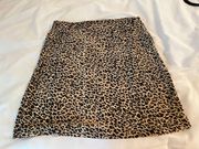 SheIn Cheetah Print Skirt