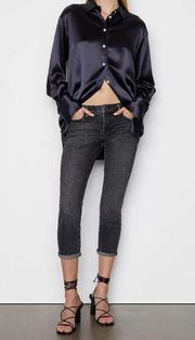 Frame Le Garcon Crop Jeans in Laird