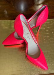 Neon Pink Shoes 8