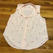 Martini Button Up top