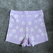 Full Tilt Tilly’s knit sweater floral shorts