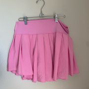 OFFLINE by Aerie Pink Pleated Tennis Skort, Size Large