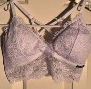 Nautica Intimates White Lace Bralette