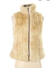 Express faux fur vest