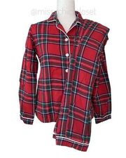 Gilligan & O’Malley Women’s Red Plaid Pajama Set