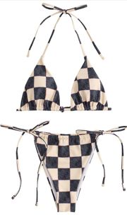 Checkered Swimsuit