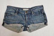 Bullhead Denim Low Rise Shorts