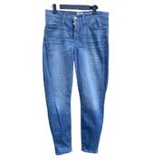 J CREW 9” HIGH RISE TOOTHPICK JEANS