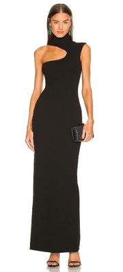 Yara Maxi Dress in Black US 8