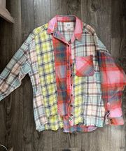 Urban Outfitters BDG Multicolor Flannel