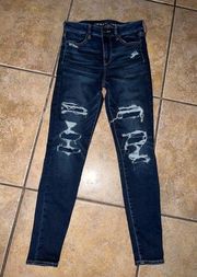 American Eagle  Hi Rise Jeggings Size 4