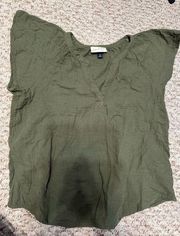 Universal thread linen blouse M NWOT