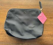 NWT Large Kate Spade Black Cosmetic Bag