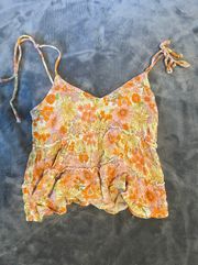 Floral Babydoll Top