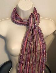 Mark Large scarf or wrap, great colors