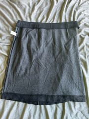 J. Jill ponte pencil skirt.  Pull on with elastic waist.  Size large