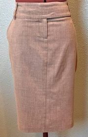 XOXO khaki beige colored pocketed pencil skirt in size 9/10