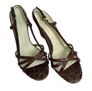 Prada Cork Wedge Sandals - Size 37