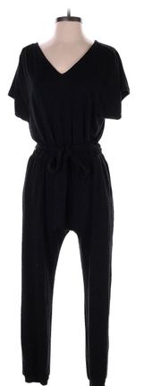 Black Cotton Jumpsuit