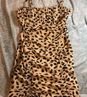 NWT  leopard print dress