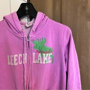 Leech Lake Minnesota zip up