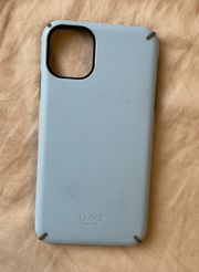 series light blue iphone 11 case