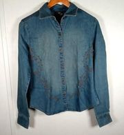 Y2K women's vintage shirt size Medium