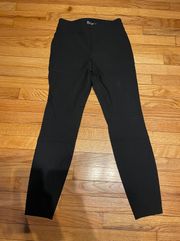 New York & Company 7th Av Design Studio Pullover Leggings Casual Dress Pants Work Skinny Shiny Rave Goth Trousers