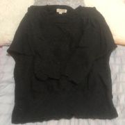 Ann Taylor  Sweater Size L Black