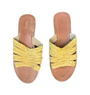 Boden USA Leonora Raffia Slip On Flat Sandals