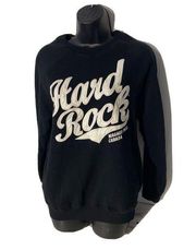 Hard Rock Cafe Sweatshirt Medium Niagra Falls Black White