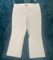 White and blue stripe Trouser