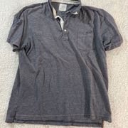 Billy Reid grey polo xl