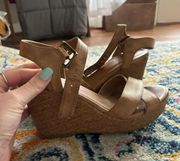 Jelly pop Brown Wedge