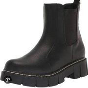 Union Bay Kelli black platform Chelsea chunky boot 6