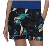 size 14 mid rise bird of paradise print chino short SH 2665