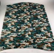 Oversized Earth Tones Camouflage Inifinity Scarf Accessory OS