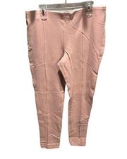 Anne Klein blush pink pullon pants size 6