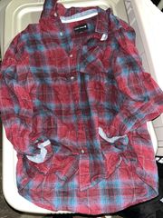 Flannel Button Up Shirt