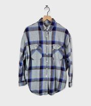 Late 2000' s Women's Mossimo Flannel Long Sleeve Shirt 