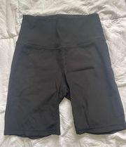 Ribbed Biker Shorts