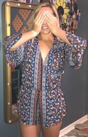 Patterned Romper