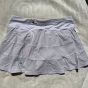 Pace Rival Skirt in White size 6