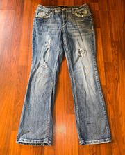 Women’s Distressed Jeans Size 14