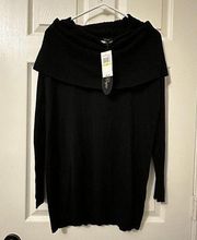 Cupio NWT $68 Pullover Knit Sweater Cowl Neck Sz M Medium